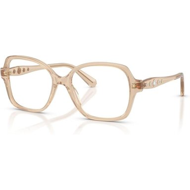 SWAROVSKI MONTURA CUADRADO SK2063 56 MM MUJER | MILKY BEIGE/DEMO LENS - 2
