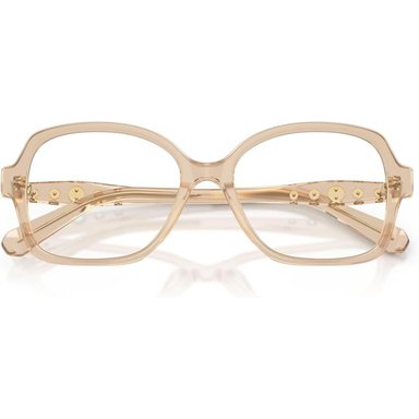 SWAROVSKI MONTURA CUADRADO SK2063 56 MM MUJER | MILKY BEIGE/DEMO LENS - 5