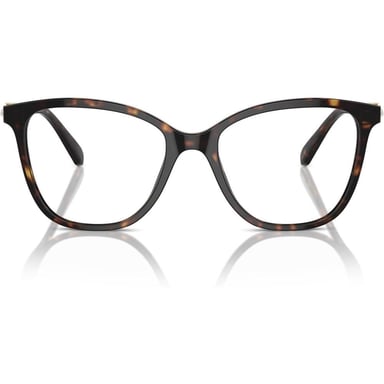 SWAROVSKI MONTURA CUADRADO SK2020 54 MM MUJER | DARK HAVANA/DEMO LENS - 1