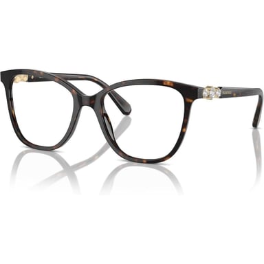 SWAROVSKI MONTURA CUADRADO SK2020 54 MM MUJER | DARK HAVANA/DEMO LENS - 2