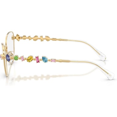 SWAROVSKI MONTURA SK1024 51 MM MUJER | GOLD/DEMO LENS - 3