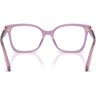 SWAROVSKI MONTURA CUADRADO SK2061 53 MM MUJER | TRANSPARENT AMETHYST/DEMO LENS - 4