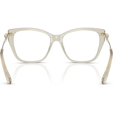 SWAROVSKI MONTURA SK2060 53 MM MUJER | TRANSPARENT BIEGE/DEMO LENS - 4