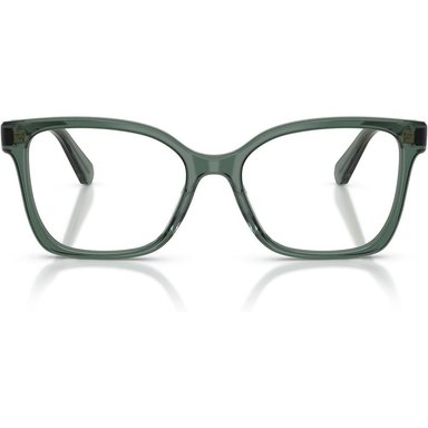 SWAROVSKI MONTURA CUADRADO SK2061 55 MM MUJER | TRANSPARENT GREEN/DEMO LENS - 1