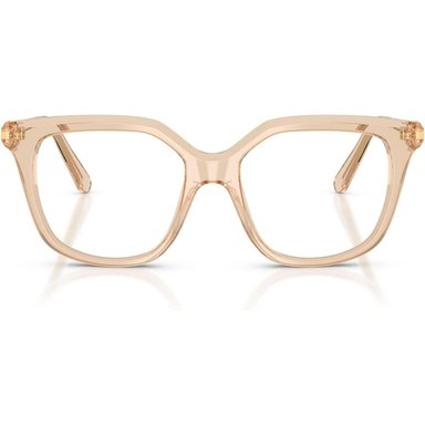 SWAROVSKI MONTURA CUADRADO SK2059 51 MM MUJER | TRANSPARENT BEIGE/DEMO LENS - 1