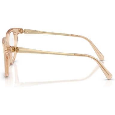 SWAROVSKI MONTURA CUADRADO SK2059 51 MM MUJER | TRANSPARENT BEIGE/DEMO LENS - 3