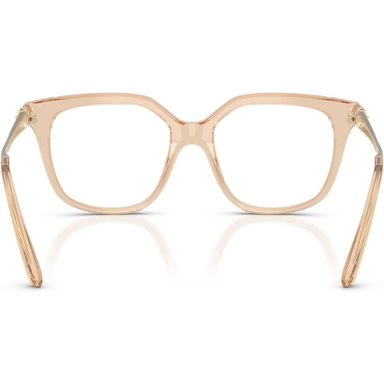 SWAROVSKI MONTURA CUADRADO SK2059 51 MM MUJER | TRANSPARENT BEIGE/DEMO LENS - 4