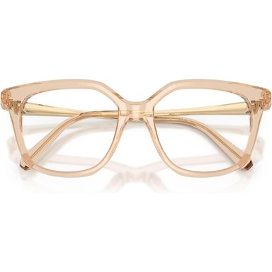 SWAROVSKI MONTURA CUADRADO SK2059 51 MM MUJER | TRANSPARENT BEIGE/DEMO LENS - 5