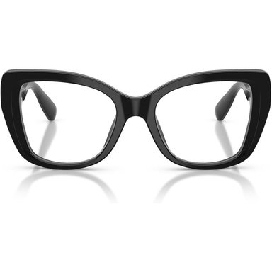 SWAROVSKI MONTURA MARIPOSA SK2066U 53 MM MUJER | BLACK/CRYSTAL/DEMO LENS - 1