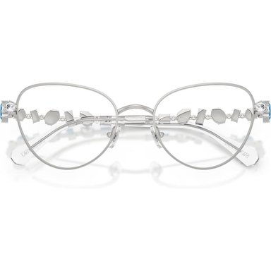 SWAROVSKI MONTURA SK1024 53 MM MUJER | SILVER/DEMO LENS - 5