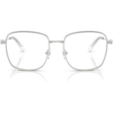 SWAROVSKI MONTURA CUADRADO SK1036 53 MM MUJER | SILVER/DEMO LENS - 1