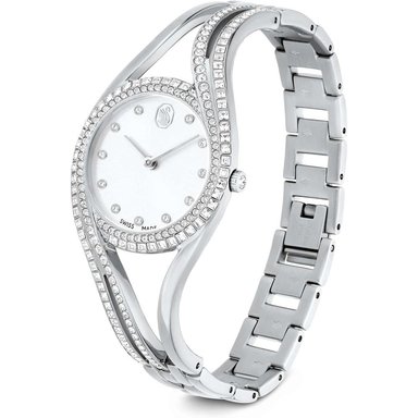 SWAROVSKI RELOJ HYPERBOLA BANGLE PARA MUJER | SILVER TONE - 2