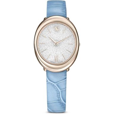SWAROVSKI RELOJ IMBER PARA MUJER | BLUE / CHAMPAGNE GOLD-TONE - 1