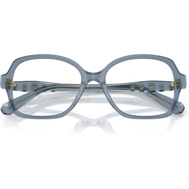 SWAROVSKI MONTURA CUADRADO SK2063 54 MM MUJER | MILKY LIGHT BLUE/DEMO LENS - 5