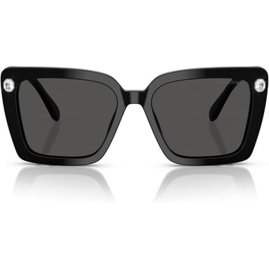 SWAROVSKI LENTES DE SOL CUADRADO SK6032 55 MM MUJER | BLACK/DARK GREY - 1