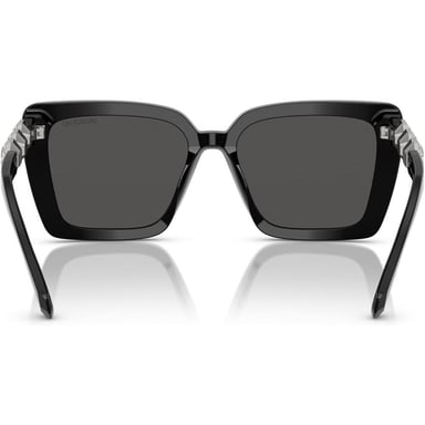 SWAROVSKI LENTES DE SOL CUADRADO SK6032 55 MM MUJER | BLACK/DARK GREY - 4