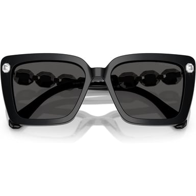 SWAROVSKI LENTES DE SOL CUADRADO SK6032 55 MM MUJER | BLACK/DARK GREY - 5