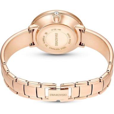 SWAROVSKI RELOJ CRYSTALLINE LUSTRE PARA MUJER | ROSE GOLD TONE METAL BAND - 3
