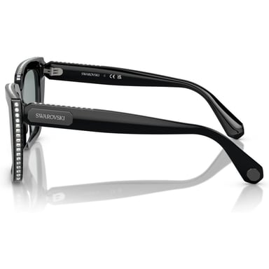 SWAROVSKI LENTES DE SOL CUADRADO SK6013 54 MM MUJER | BLACK/DARK GREY - 3