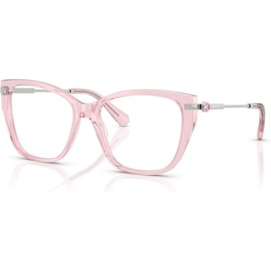 SWAROVSKI MONTURA SK2060 55 MM MUJER | TRANSPARENT PINK/DEMO LENS - 2
