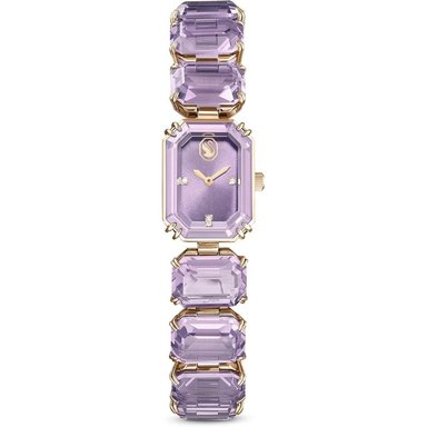 SWAROVSKI RELOJ OCTAGON PARA MUJER | CHAMPAGNE GOLD-TONE - 1