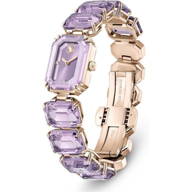 SWAROVSKI RELOJ OCTAGON PARA MUJER | CHAMPAGNE GOLD-TONE - 2