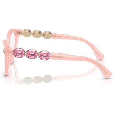 SWAROVSKI MONTURA SK2028 51 MM MUJER | MILKY PINK/DEMO LENS - 3