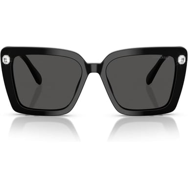 SWAROVSKI LENTES DE SOL CUADRADO SK6032F 55 MM MUJER | BLACK/DARK GREY - 1