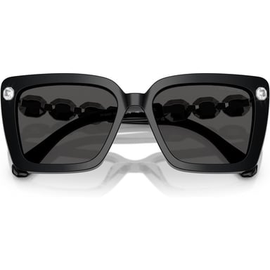 SWAROVSKI LENTES DE SOL CUADRADO SK6032F 55 MM MUJER | BLACK/DARK GREY - 5