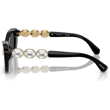 SWAROVSKI LENTES DE SOL MARIPOSA SK6033 54 MM MUJER | BLACK/DARK GREY - 3