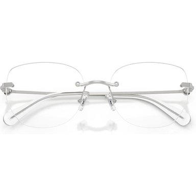 SWAROVSKI MONTURA SK1038 56 MM MUJER | SILVER/DEMO LENS - 5