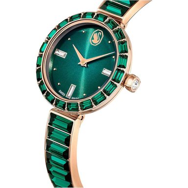 SWAROVSKI RELOJ MATRIX BANGLE PARA MUJER | GREEN CRYSTAL - 4