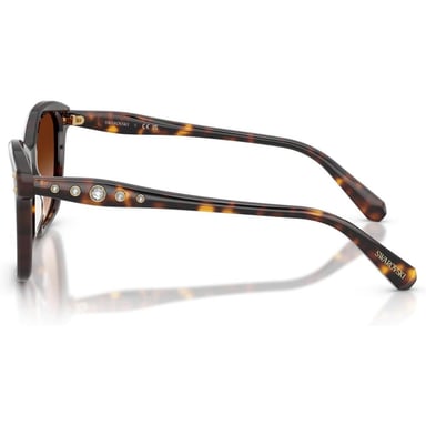 SWAROVSKI LENTES DE SOL CUADRADO SK6063F 54 MM MUJER | HAVANA/GRADIENT BROWN - 3