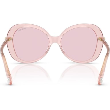 SWAROVSKI LENTES DE SOL SK6059 55 MM MUJER | TRANSPARENT PINK/PHOTOCHROMIC PINK TO DARK PINK POLARIZED - 4