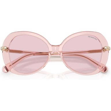 SWAROVSKI LENTES DE SOL SK6059 55 MM MUJER | TRANSPARENT PINK/PHOTOCHROMIC PINK TO DARK PINK POLARIZED - 5