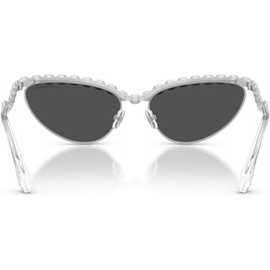 SWAROVSKI LENTES DE SOL SK7030 59 MM MUJER | SILVER/DARK GREY - 4