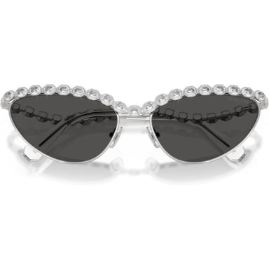 SWAROVSKI LENTES DE SOL SK7030 59 MM MUJER | SILVER/DARK GREY - 5