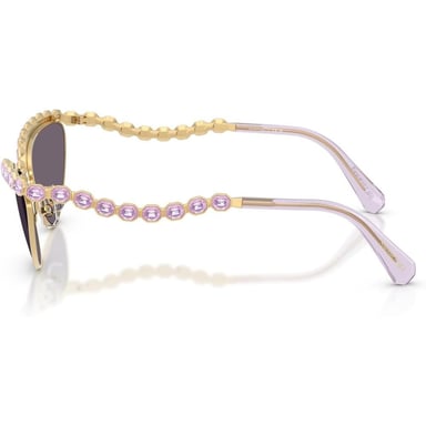 SWAROVSKI LENTES DE SOL SK7030 59 MM MUJER | GOLD/VIOLET - 3