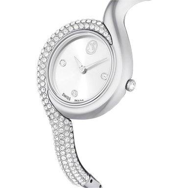 SWAROVSKI RELOJ DEXTERA ASYMMETRIC PARA MUJER | SILVER TONE - 4