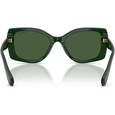 SWAROVSKI LENTES DE SOL CUADRADO SK6058U 54 MM MUJER | DARK GREEN/DARK GREEN - 4
