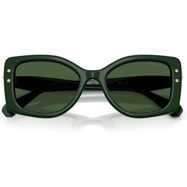 SWAROVSKI LENTES DE SOL CUADRADO SK6058U 54 MM MUJER | DARK GREEN/DARK GREEN - 5