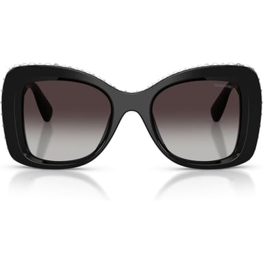 SWAROVSKI LENTES DE SOL MARIPOSA SK6062 51 MM MUJER | BLACK/GRADIENT GREY - 1