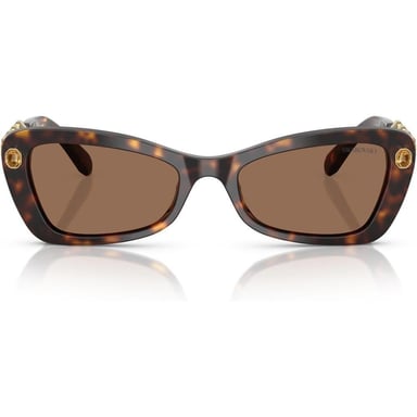 SWAROVSKI LENTES DE SOL MARIPOSA SK6033 54 MM MUJER | HAVANA/DARK BROWN - 1