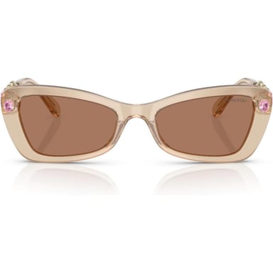 SWAROVSKI LENTES DE SOL MARIPOSA SK6033 54 MM MUJER | MILKY BEIGE/BROWN - 1