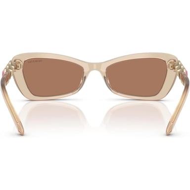 SWAROVSKI LENTES DE SOL MARIPOSA SK6033 54 MM MUJER | MILKY BEIGE/BROWN - 4