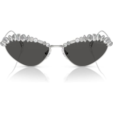 SWAROVSKI LENTES DE SOL OVAL SK7009 55 MM MUJER | SILVER/DARK GREY - 1