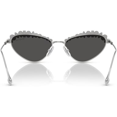 SWAROVSKI LENTES DE SOL OVAL SK7009 55 MM MUJER | SILVER/DARK GREY - 4