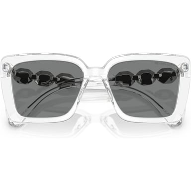 SWAROVSKI LENTES DE SOL CUADRADO SK6032 55 MM MUJER | TRANSPARENT/DARK GREY - 5