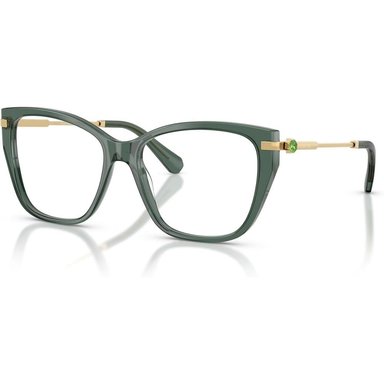 SWAROVSKI MONTURA SK2060 55 MM MUJER | TRANSPARENT LIGHT GREEN/DEMO LENS - 2