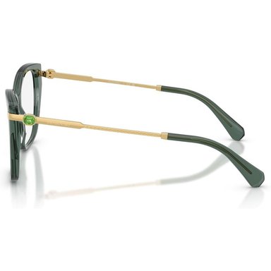 SWAROVSKI MONTURA SK2060 55 MM MUJER | TRANSPARENT LIGHT GREEN/DEMO LENS - 3